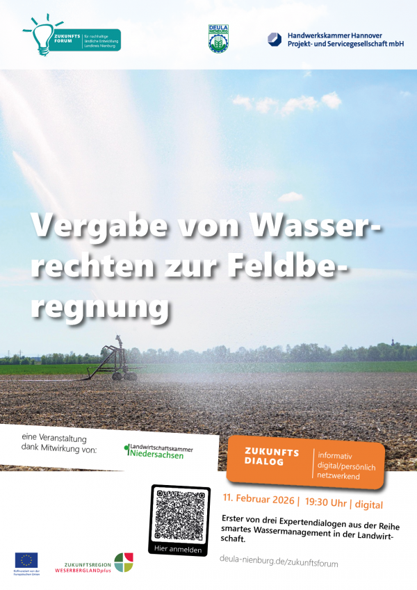 Beregnung eines Feldes bei Sonnenschein