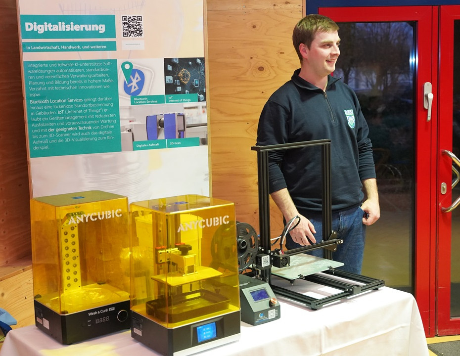 Auskunftsinsel 3D-Druck